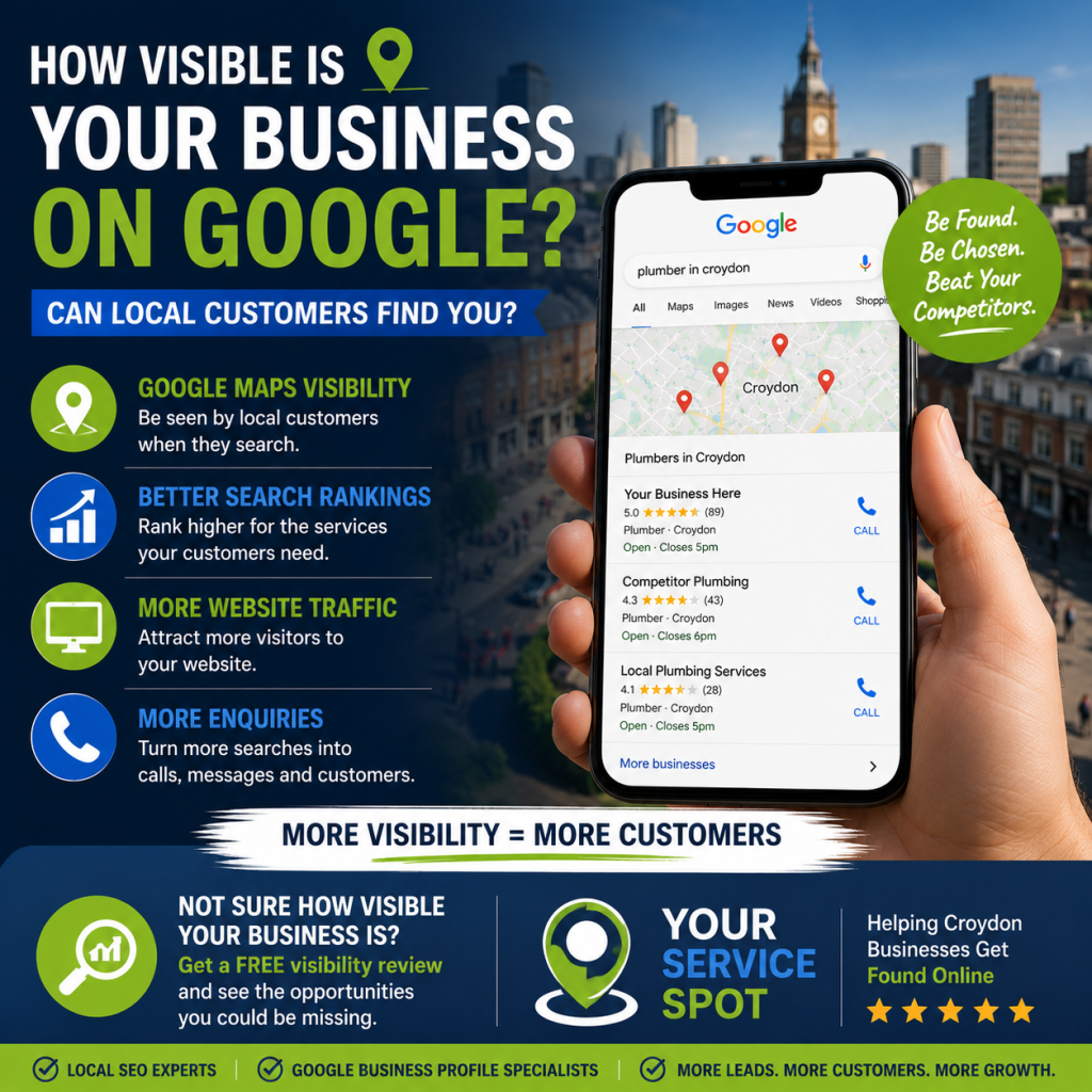 Local SEO Croydon strategies helping businesses improve Google visibility and attract more customers